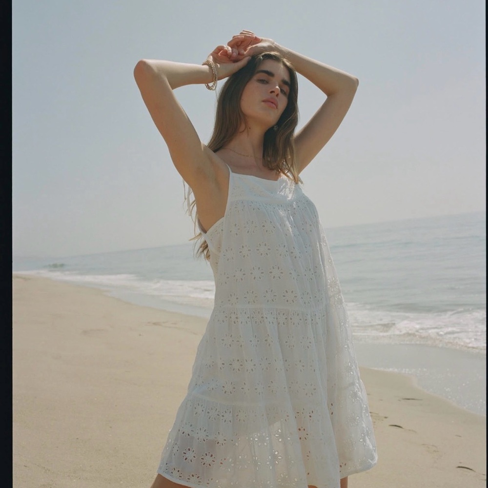 Lucky Brand - Eyelet Trapeze Dress‎ - Picture 10 of 10